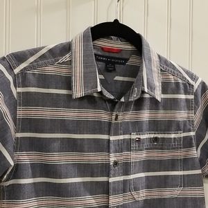 Youth Tommy Hilfiger striped button down, YM 12/14